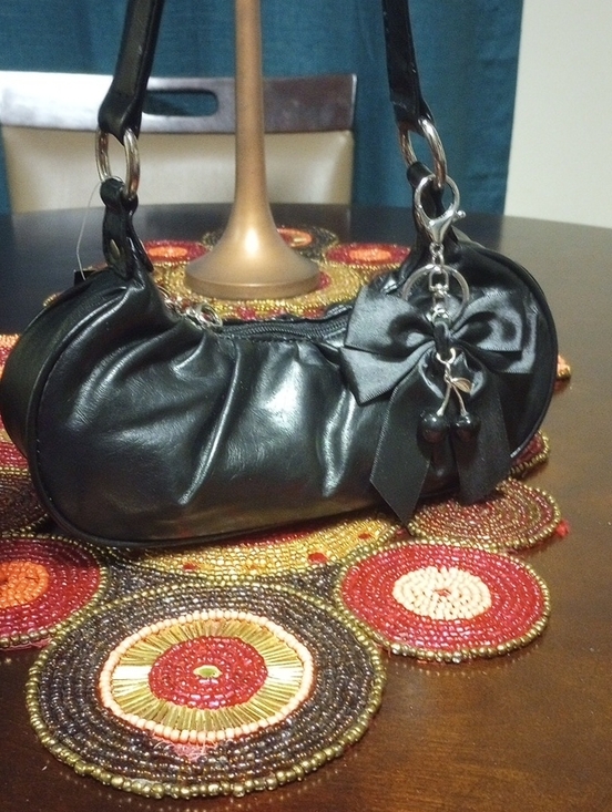 J C Fashion Handbags - Black Mini Bag